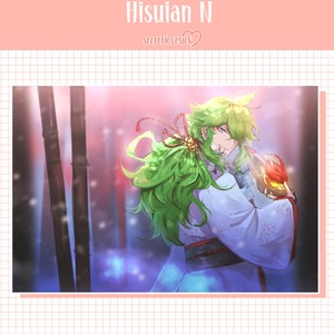 Hisuian N | 8x11 size print