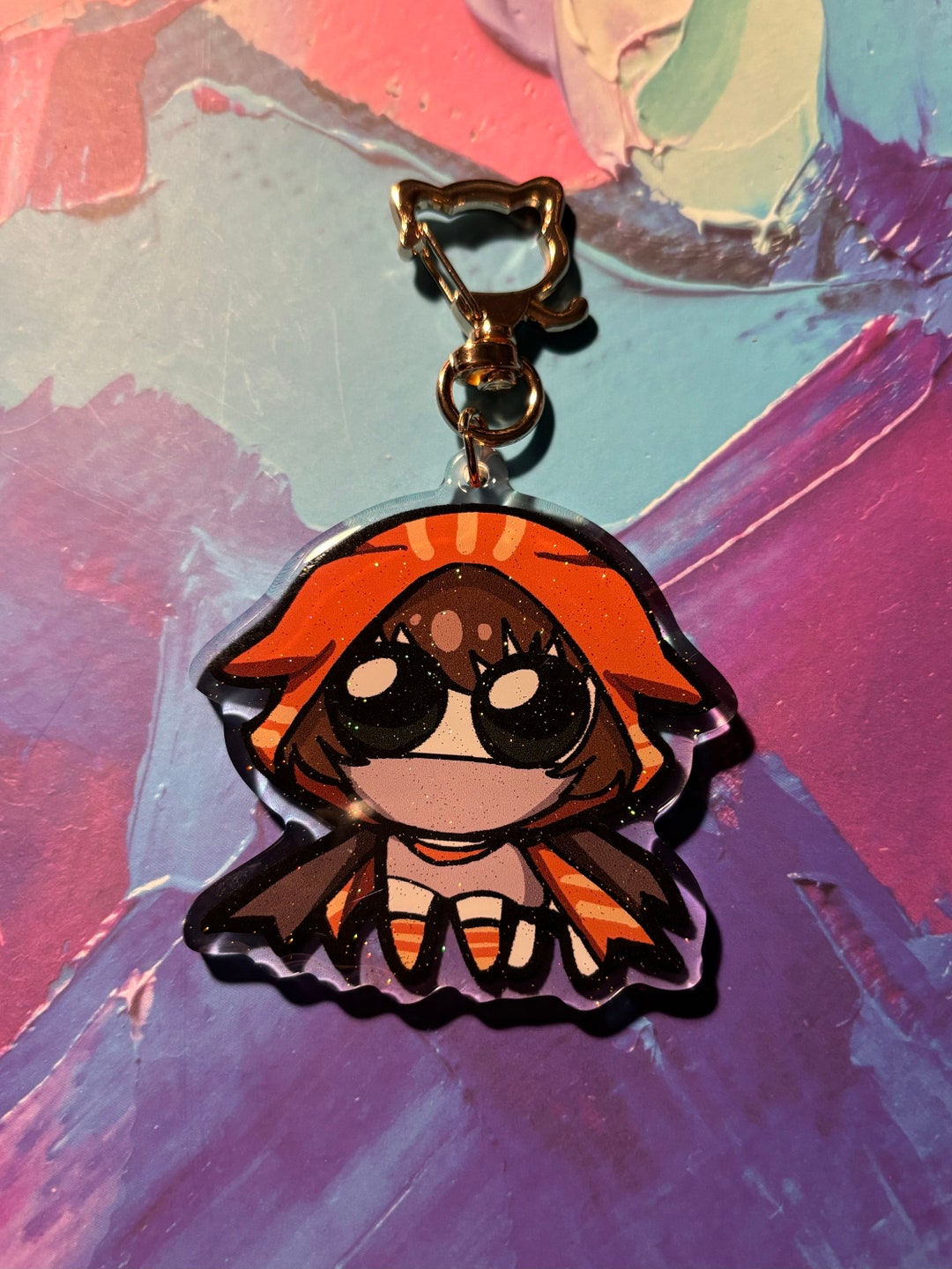 Gin Ibushi YTTD TBH Autism Creatures 2.5in Glitter Epoxy Acrylic