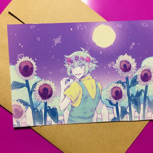OMORI BASIL POLAROID Sunflowers Photo Pic Camera Omori Etsy Hong Kong