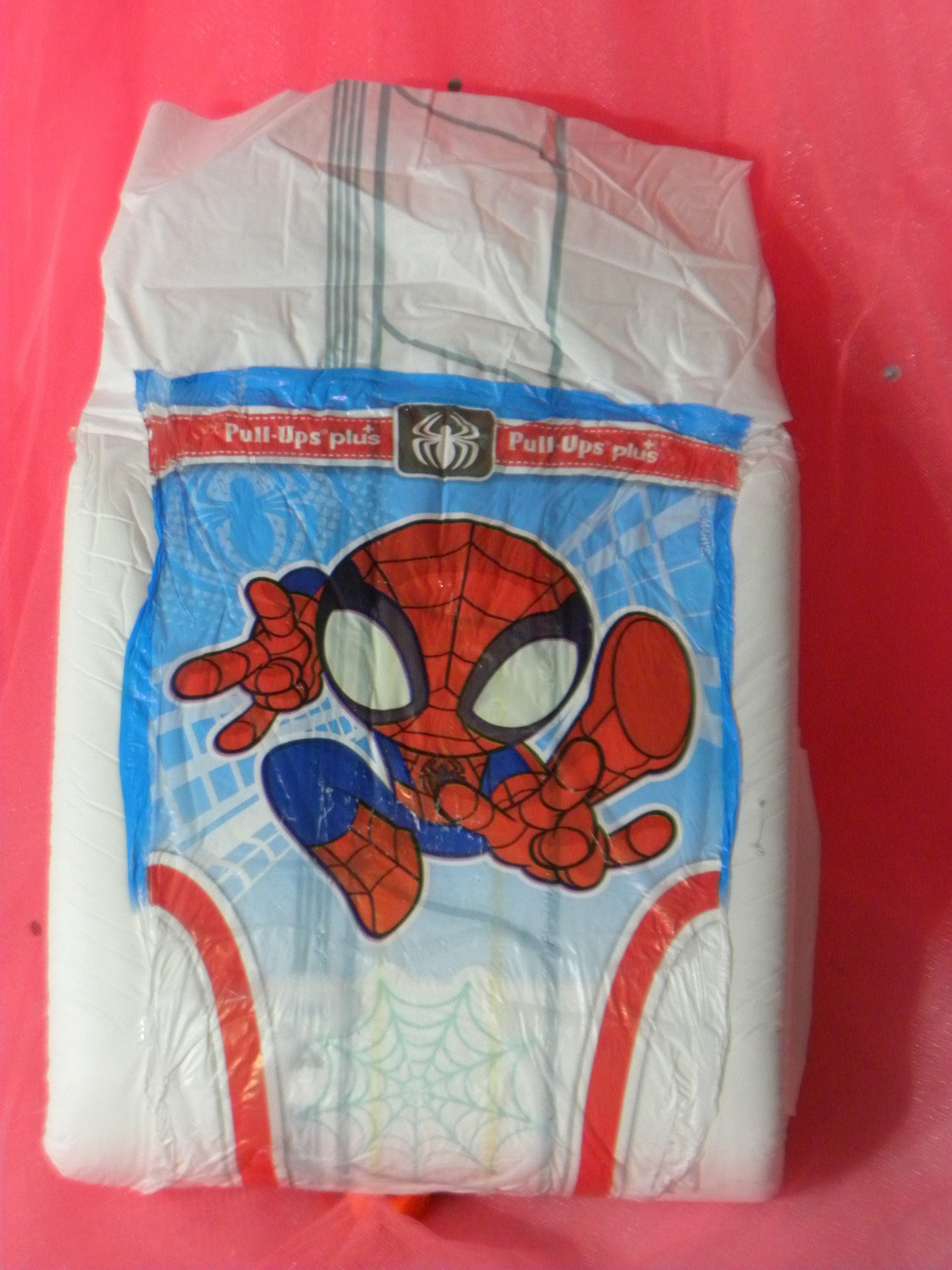 L4 Custom ABDL Diaper Spiderman Abena 