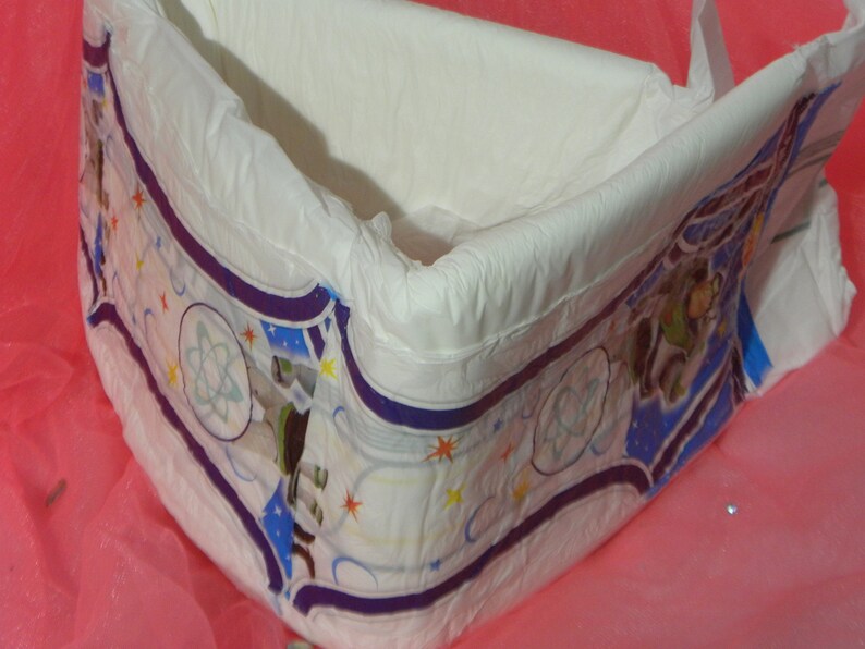 L4 Custom ABDL Diaper Buzz Lightyear Abena Etsy