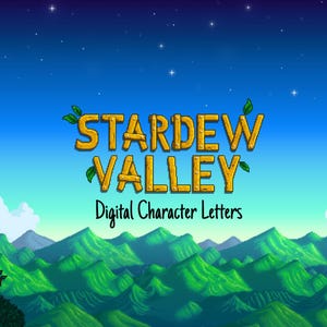 Carta de personagem de Stardew Valley