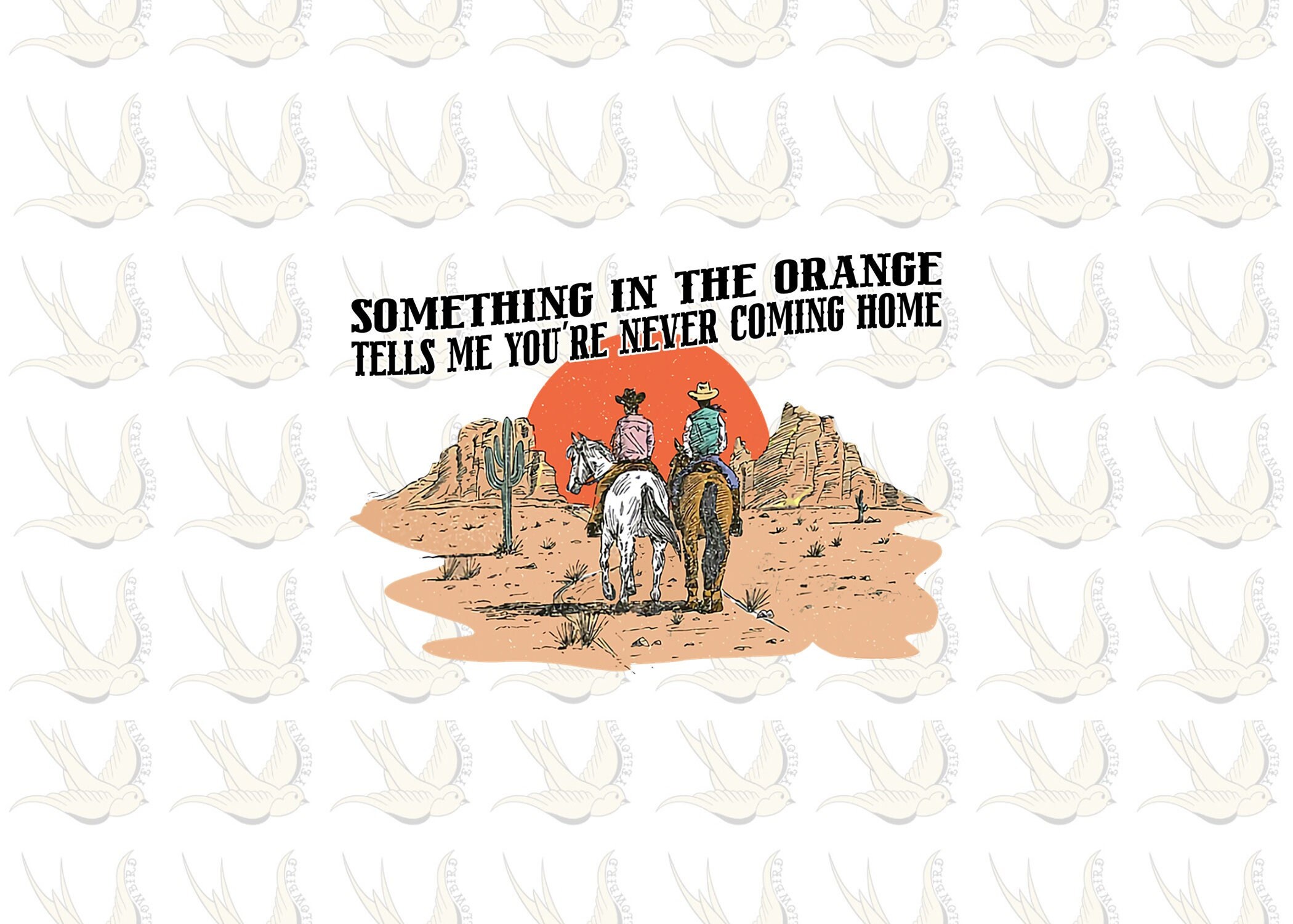 Something in the Orange Png/lyrics Png/country Music - Etsy