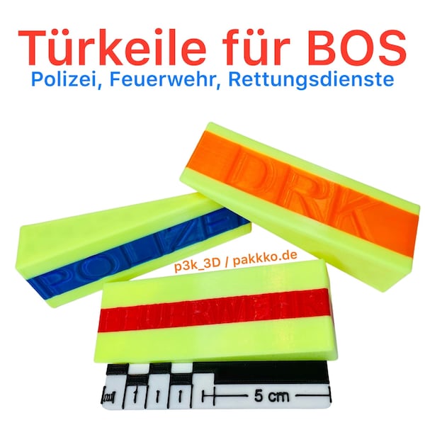 Türkeil BOS Polizei Feuerwehr Rettungsdienst THW auch für Hausverwaltung Hausmeister Firmen beschriftbar