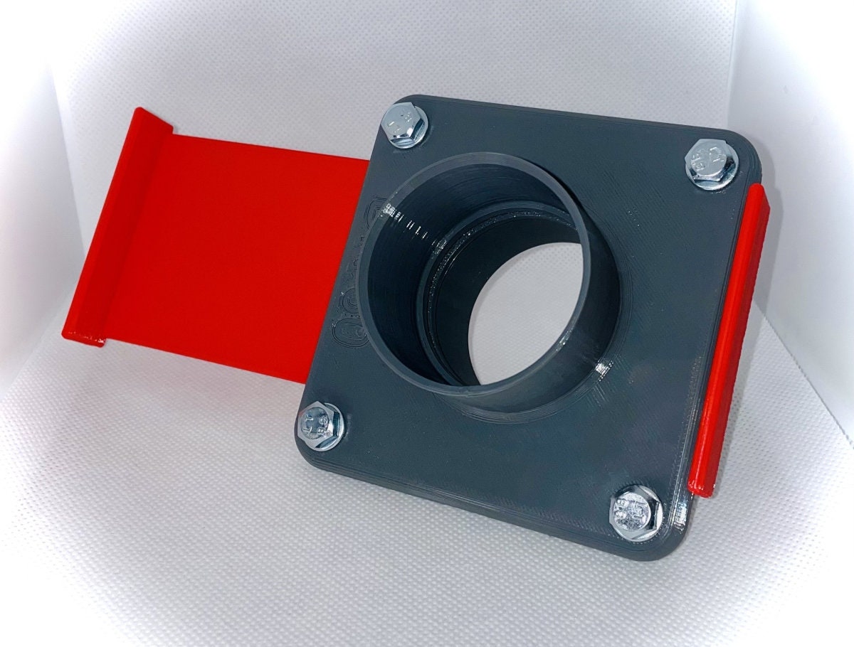 Blastgate DN50 Ventil Absperrschieber Sperrschieber 50mm Absauganlage Werkstatt
