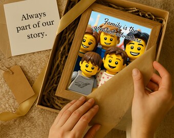 Portrait de famille personnalisé | Impression numérique de dessin animé | Créations personnalisées | Cadeau imprimable pour les parents, les couples ou les animaux de compagnie