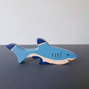 Wooden Figure Shark , Wooden Sea Animals Toys,  Marine Animals Set,  Kids Room Decor, Wooden Animal Figures , Orca , Nemo , Gift For Kids