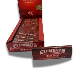 Elements Cartine di canapa misura 1 1/4