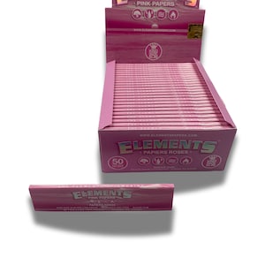Elements Pink King Size Slim / Carta rosa ultra sottile