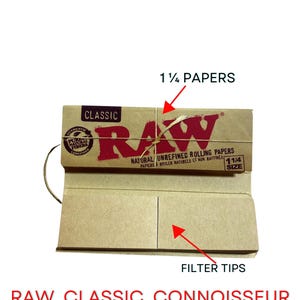 Raw Classic Connoisseur 1 1/4