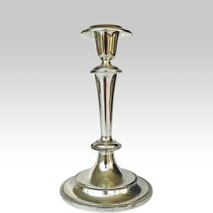 Vintage silver plated candlestick holder