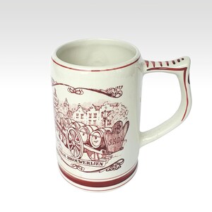 Boccale da birra vintage Delft Red Skol di 't Delftsche Huys