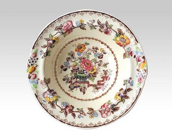 Antica ciotola da dessert della serie Nabob di Mason's, realizzata in Inghilterra