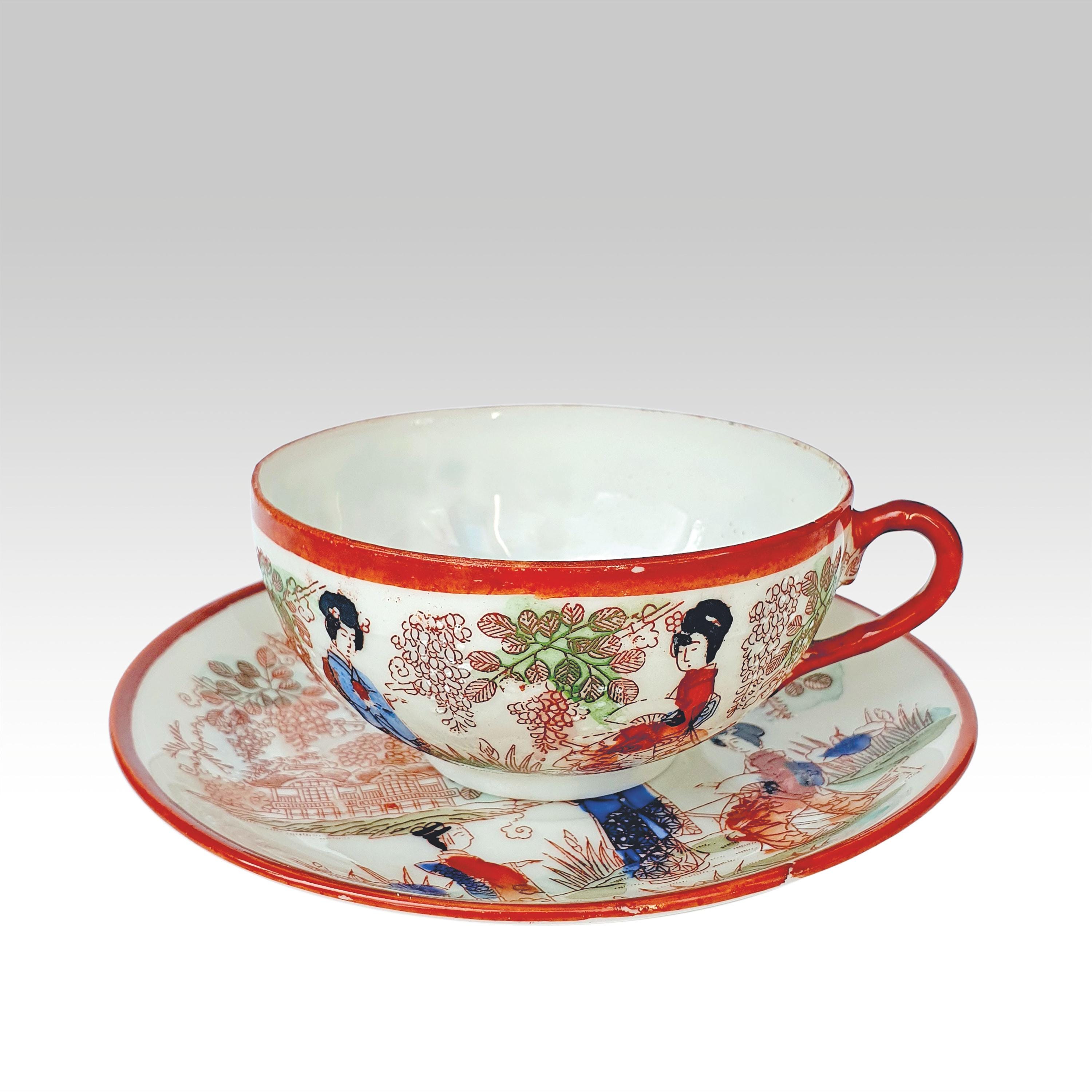 Set Di Piattini Per Tazza Da Caffè In Porcellana Fine Bone China Set Di  Tazze Da, image size:3000x3000