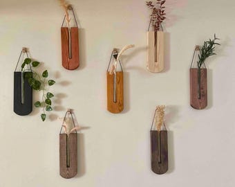 Wall Decor, Wall Planter, Propagation Station, Wall Vase, Wall Planter Indoor, Set of 7 Wall Plant Holders, Wall Hangings, Planter