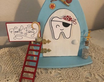 Handmade Pirate TOOTH *FAIRY Door