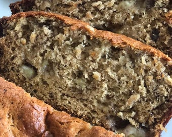 Moist Banana Bread Recipe | Easy Bakery-Style Loaf | Instant Digital Download (PDF)