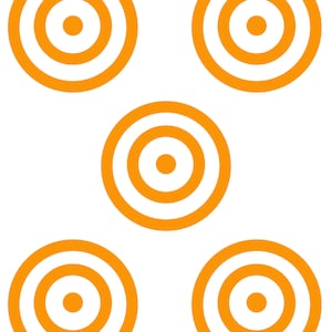 Printable Targets, Bullseye Target, Toy Target, Practice Target, Bulls ...