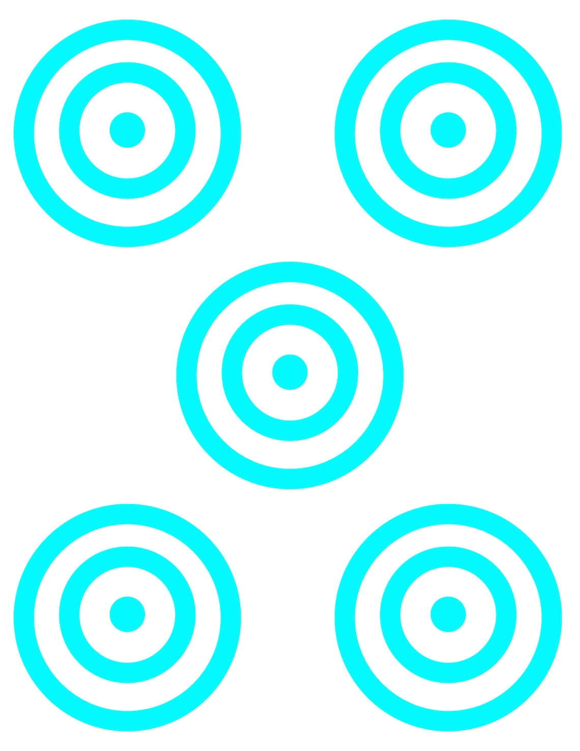 Printable Targets, Bullseye Target, Toy Target, Practice Target, Bulls ...