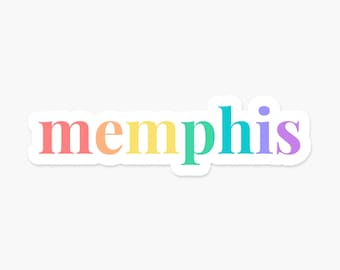 Memphis, Tennessee Sticker