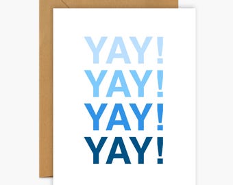 Yay! Yay! Blue