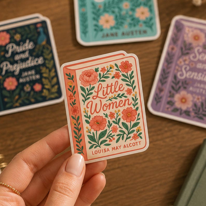 Little Women - Book Sticker image 2