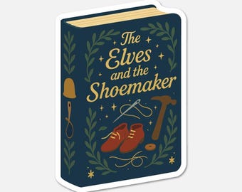 The Elves and the Shoemaker by Brothers Grimm - Book Sticker