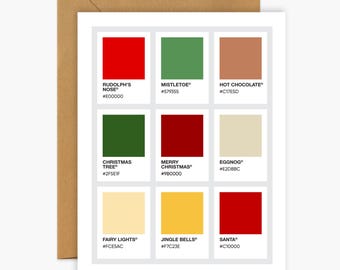 Merry Christmas Color Palette