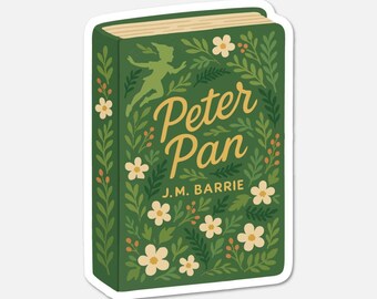 Peter Pan by J. M. Barrie - Book Sticker