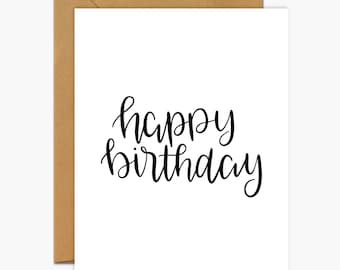 Happy Birthday Simple Script