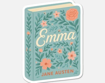 Emma by Jane Austen - Book Sticker
