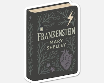 Frankenstein by Mary Shelley - Book Sticker