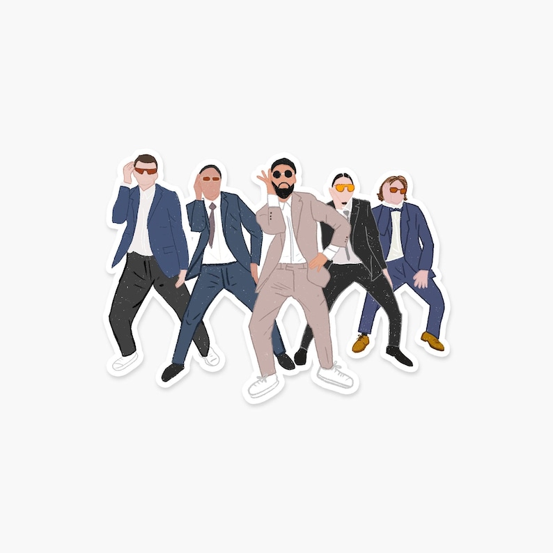 Pegatina de Kala Chashma del grupo de baile Quick Style imagen 1