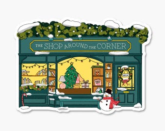 Shop Around The Corner - Winter Season - Christmas Sticker