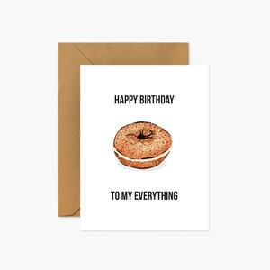 Happy Birthday to My Everything - Birthday Greeting Card