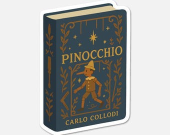 Pinocchio by Carlo Collodi - Book Sticker