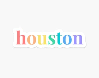 Houston, Texas Sticker