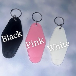 Retro Keychains | Funny | Motel Keychains | Vintage | Gift | Homemade