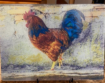 Rooster Cutting Board