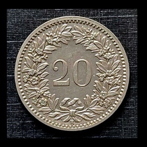 Switzerland - 1885B Ten Rappen AU - About Uncirculated!!