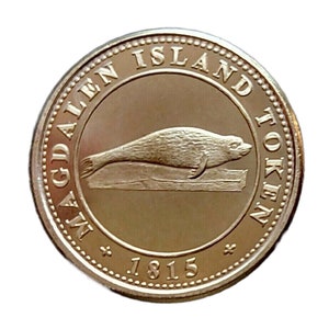 1815 Magdalen Island Token - Beaver Bullion - 1oz. Pure Copper Bullion Round!!