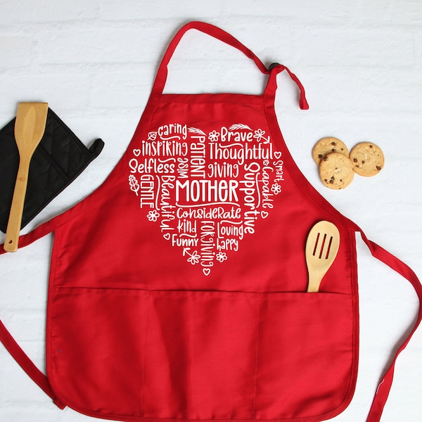 Mothers Day Apron Etsy