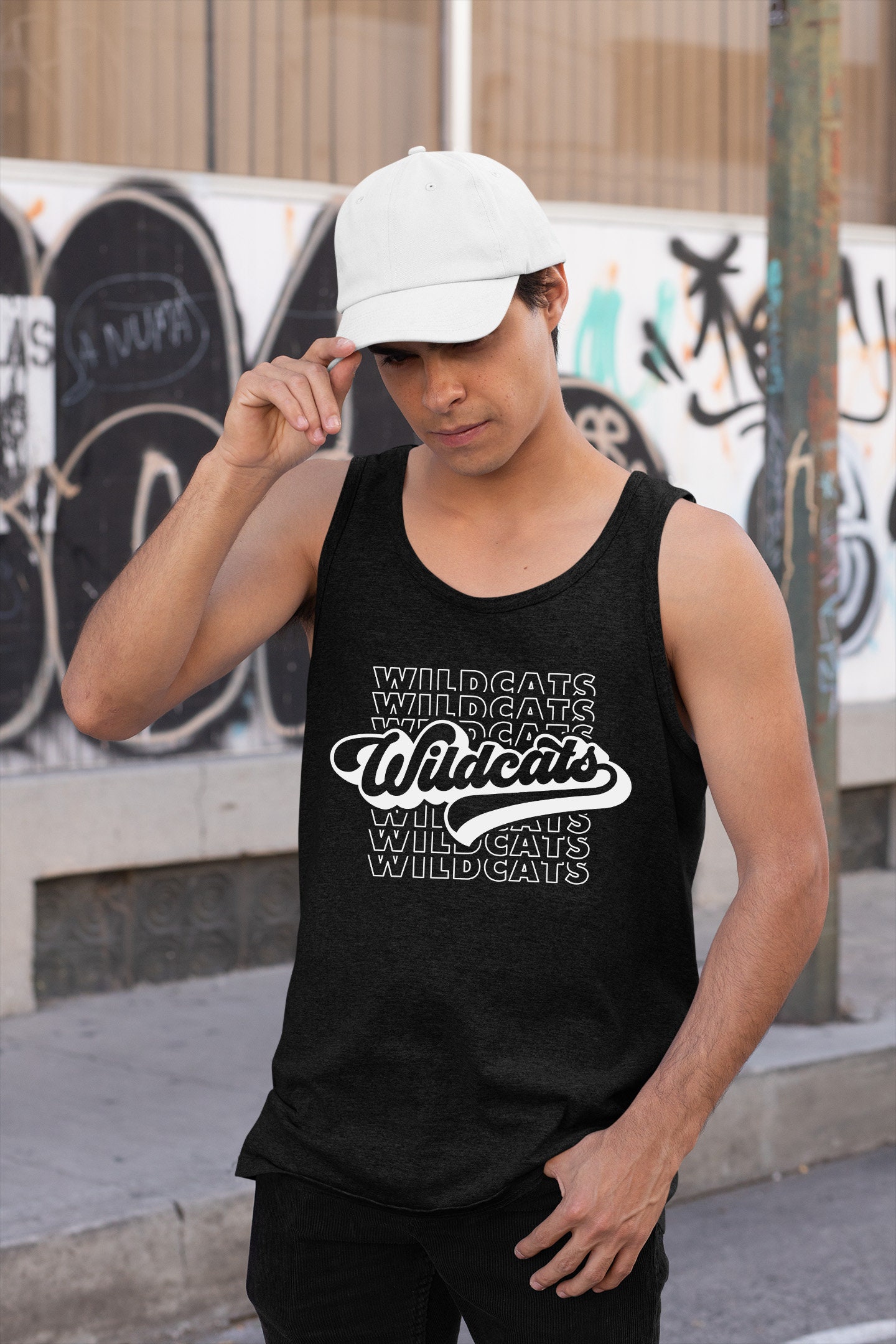 Football Teams Tank Top, Game Day, Mascot Team Tank Top, Your Team Tank ...