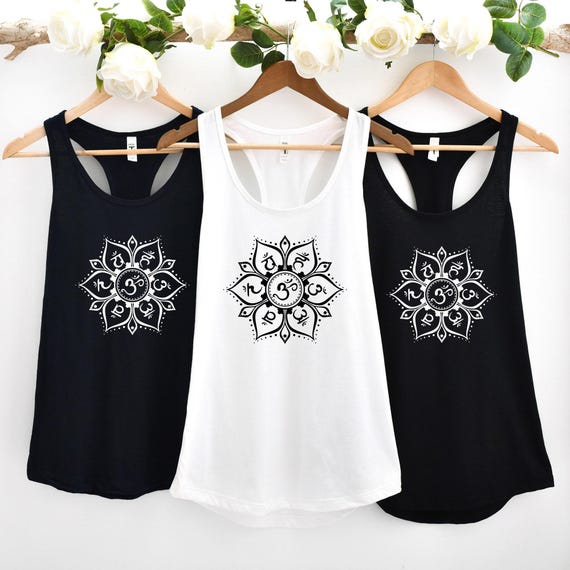 Seven Chakras Tank Top | Chakra T-Shirt | Meditation Shirt | Yoga Tank | Yoga Lover Gift | Yoga Gift | Seven Chakras | Spiritual Shirt