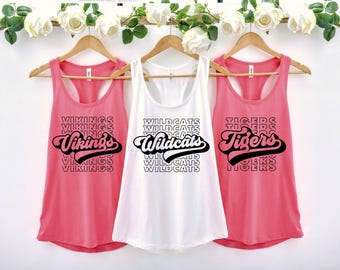 Football Teams Tank top, Game day, Mascot Team tank top, Your team Tank top, Favorite Team Tank top, Sport mom, American football