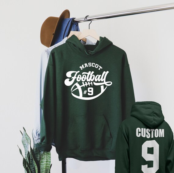 Football Team Mascot Sweatshirt, Game Day Hoodie, Sport Sweatshirt