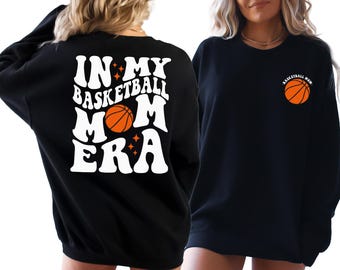 Basketball Mama Sweatshirt, Gift For Basketball Fan Mom, Basketball Game Day Mama Shirt, Sport Mom Crewnecks, Basketball Season Mom Outfit