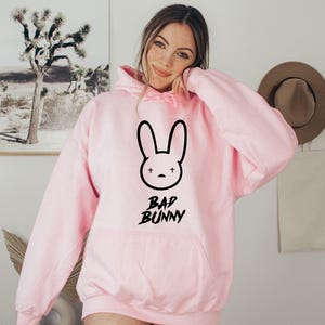 Bad Bunny Hoodie, Bad Bunny sweatshirt, Bad Bunny Logo Hoodie, Bad Bunny sweater, Bad Bunny Shirt, Funny Hoodie