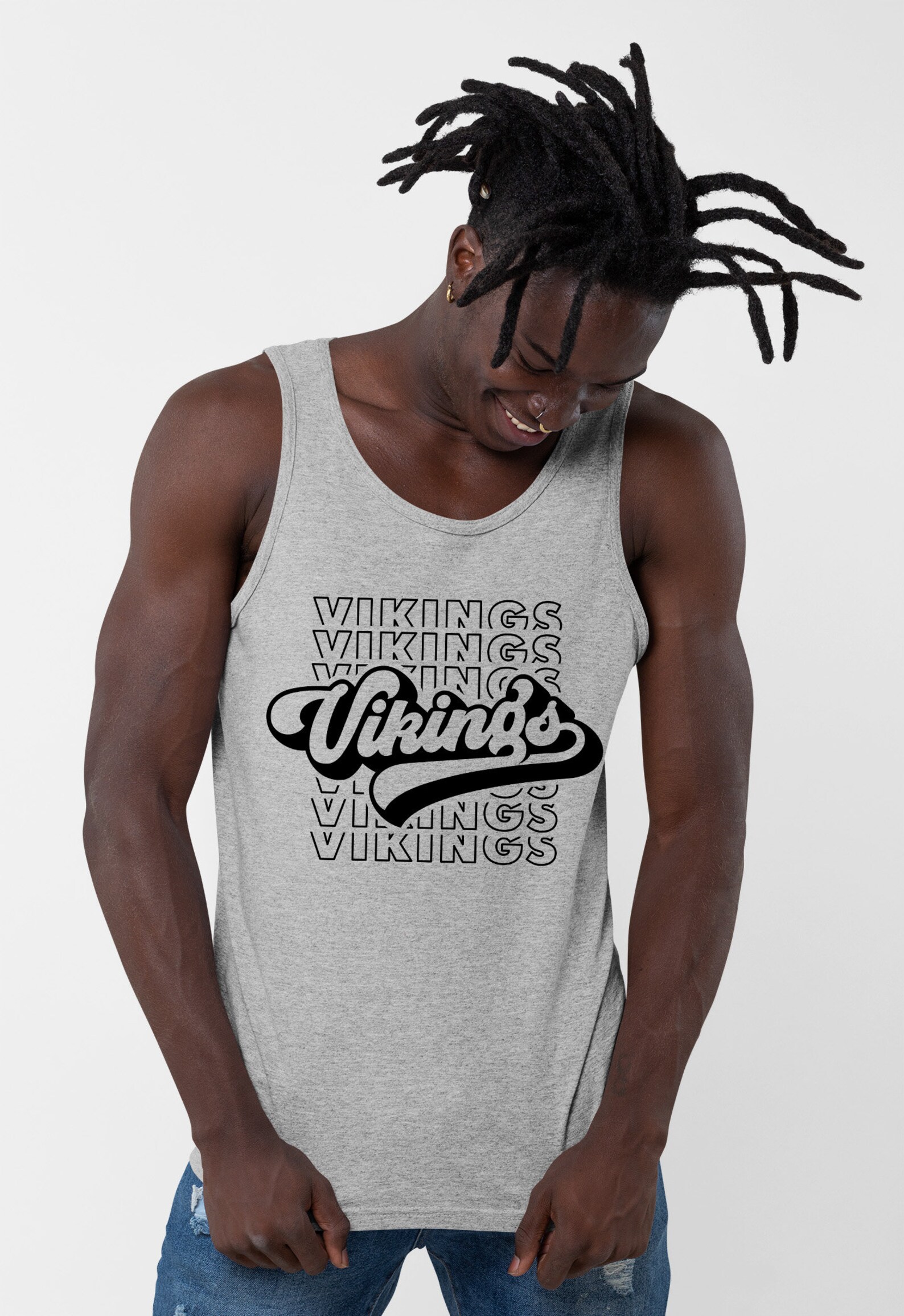 Football Teams Tank Top, Game Day, Mascot Team Tank Top, Your Team Tank ...