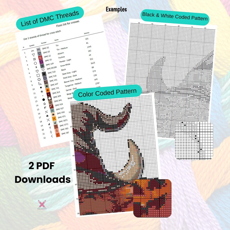 Mardi Gras Cross Stitch Pattern, Alligator Cross Stitch, - Etsy